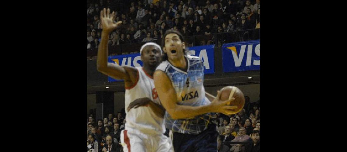 Luis Scola es uno de los jugadores clave TÃ©lam 