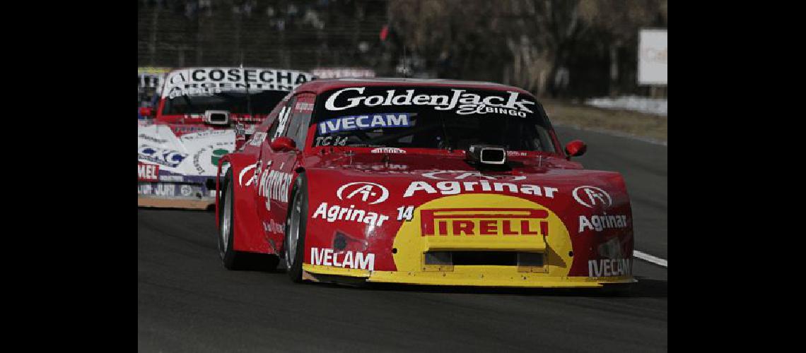 Mariano Altuna con el Chevrolet del equipo HAZ hizo el mejor tiempo Gentileza Decurnex 