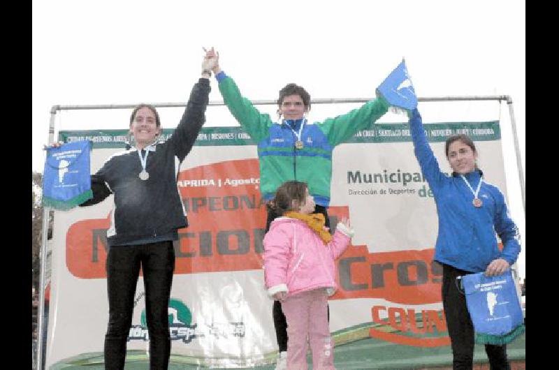 Andrea LatapiÃ© campeona en Laprida y ahora doble tÃ­tulo nacional 