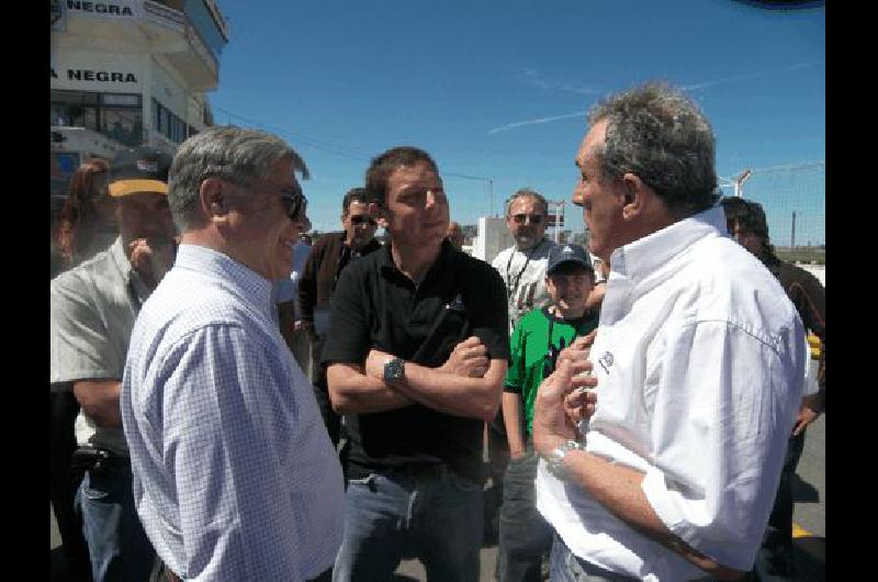 El Flaco Traverso y Guillermo Ortelli visitaron el AutÃ³dromo Sudamericano Miguelangel 