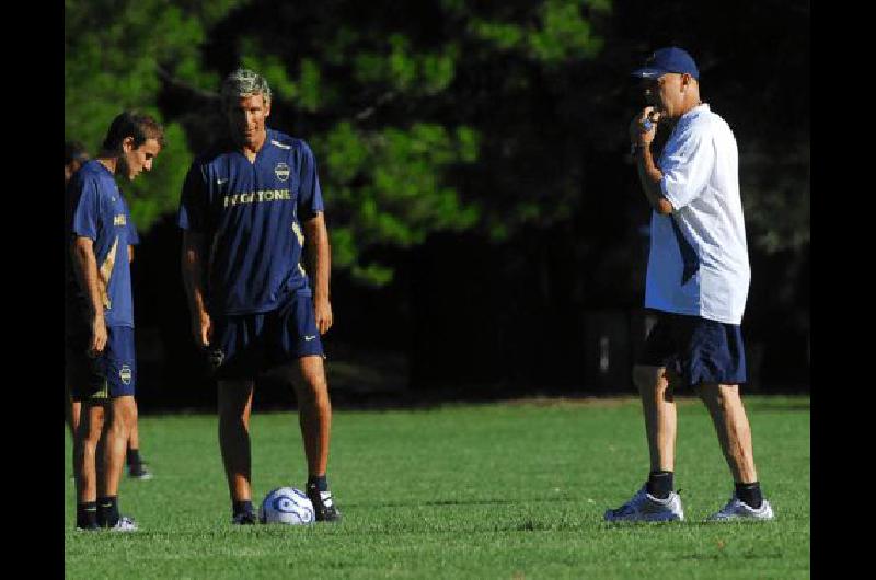 Palacio y Palermo no estarÃn en el primer partido de Boca en 2008 con Ischia Archivo 