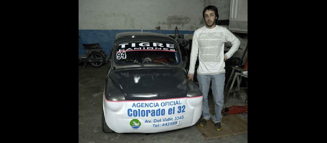 GermÃ�n AndrÃ©s FarÃ­as debutarÃ� en la Promocional con el Fiat 600 de Romero 