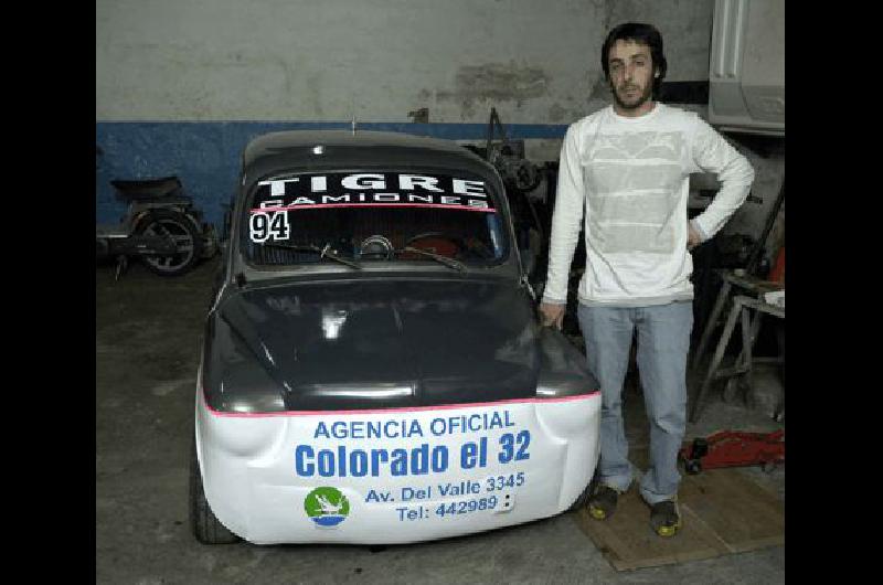 GermÃ�n AndrÃ©s FarÃ­as debutarÃ� en la Promocional con el Fiat 600 de Romero 