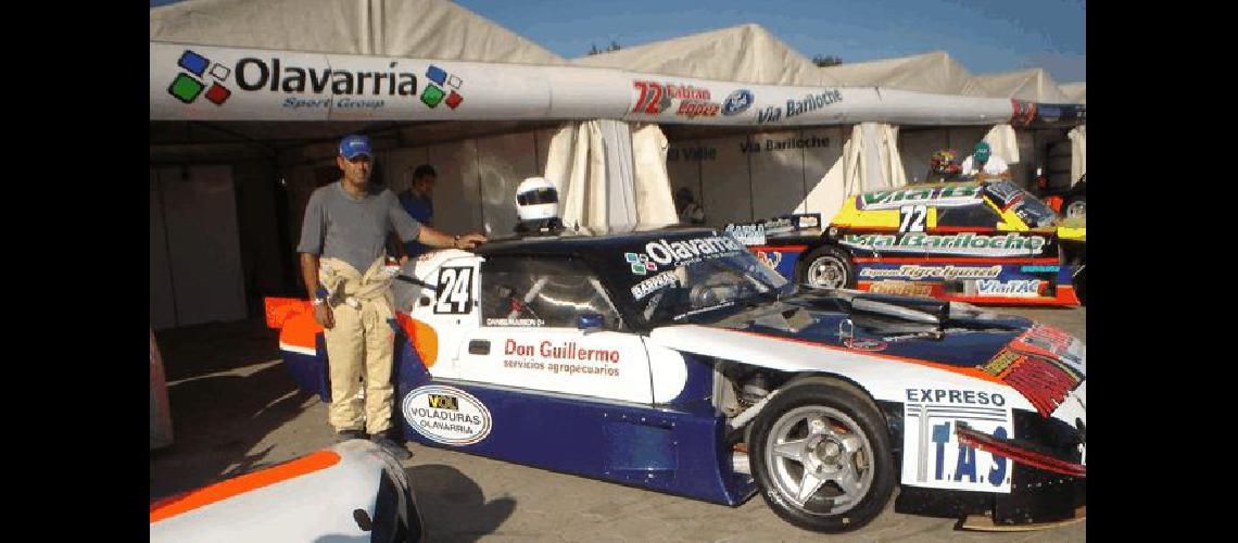 Daniel Masson quiere tener el apoyo de la gente de OlavarrÃ­a en el AutÃ³dromo durante la carrera del TC Mouras Prensa 