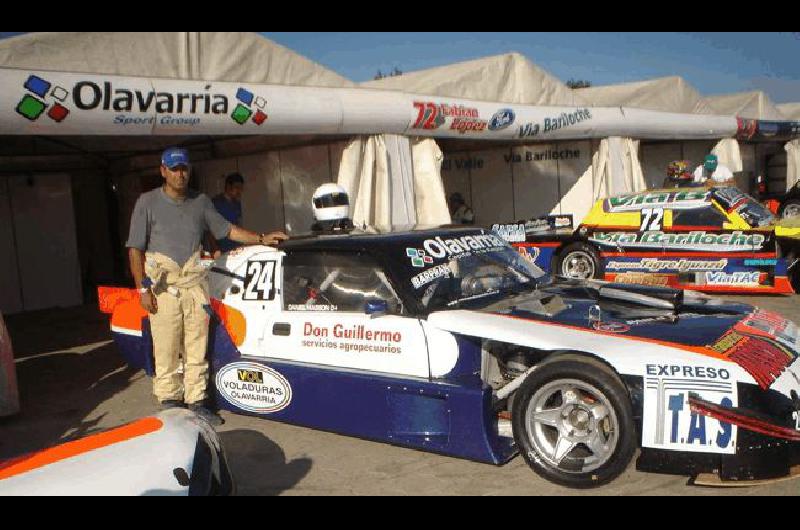 Daniel Masson quiere tener el apoyo de la gente de OlavarrÃ­a en el AutÃ³dromo durante la carrera del TC Mouras Prensa 