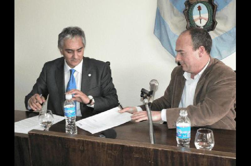 El licenciado Montoya y el intendente Fisher acordaron la firma de los convenios de cooperaciÃ³n entre ARBA y el Municipio local Agencia 