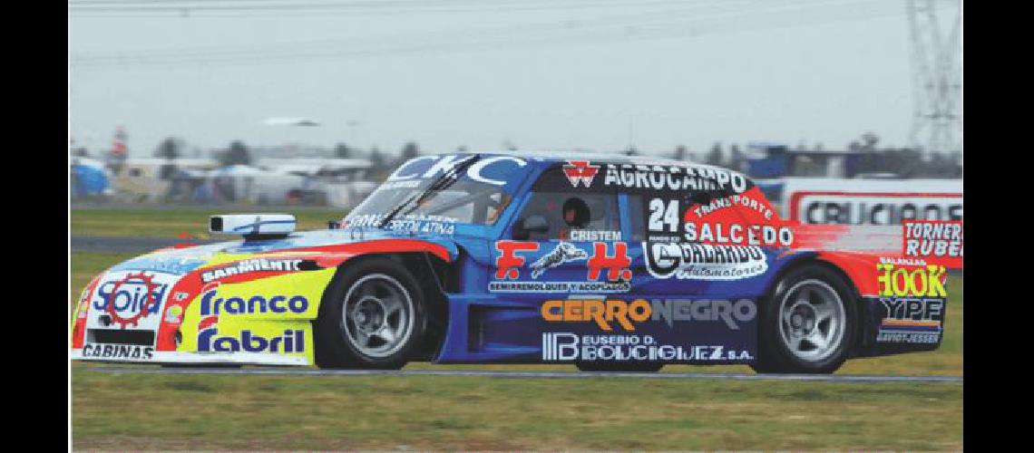 El piloto olavarriense buscarÃ� hoy el podio TC Pista