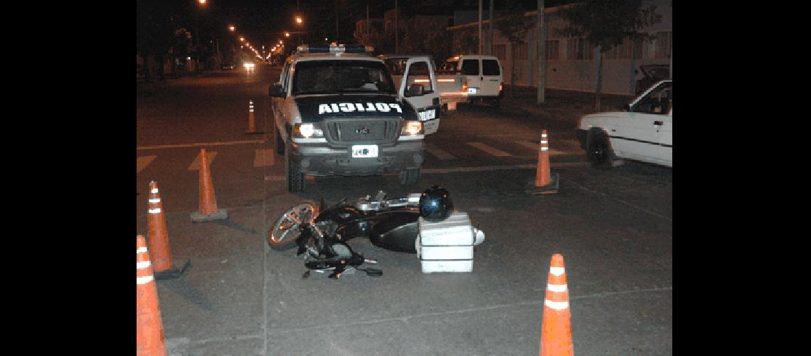 El accidente ocurriÃ³ en Sarmiento y Lamadrid Marcelo Kehler 