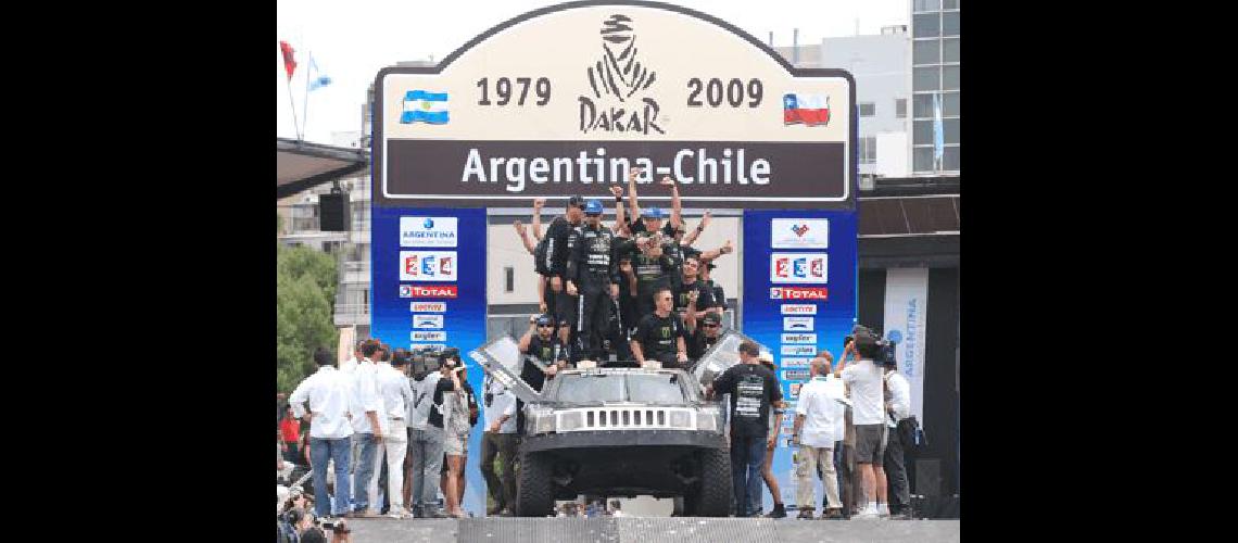 El Rally Dakar fue un Ã©xito deportivo y econÃ³mico y volverÃ­a a SudamÃ©rica en 2010 AFParchivo 