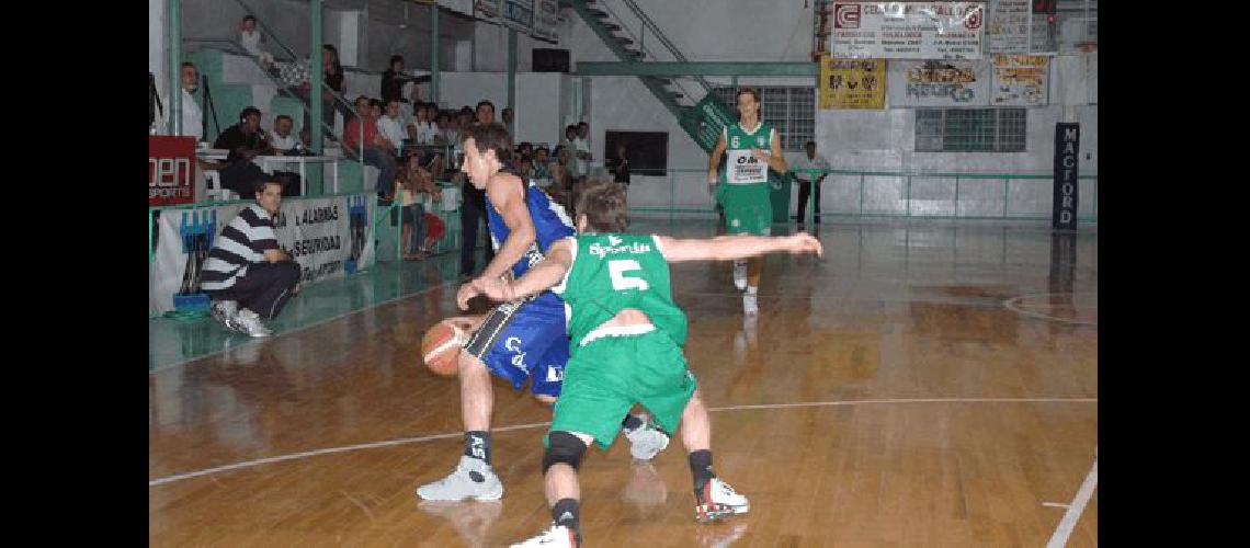 El equipo albiverde reaccionÃ³ a tiempo y consiguiÃ³ un triunfo espectacular en el gimnasio Juan Manolio Lucas Pagano 