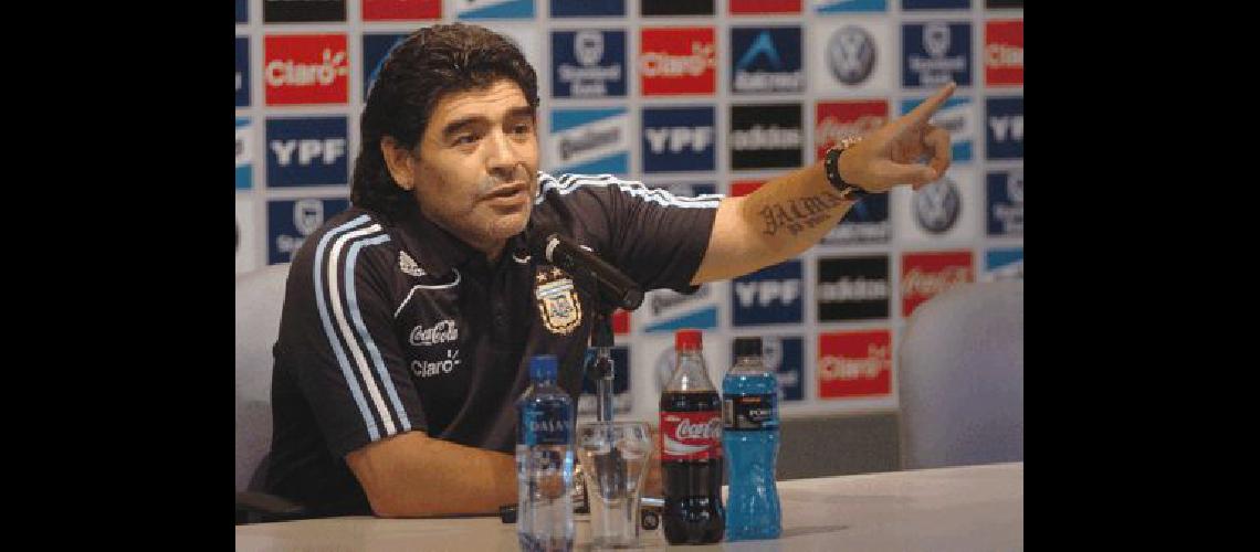 Para Diego Maradona los muchachos entendieron el mensaje enseguida de acÃ en mÃs tenemos todo para mejorar AFP 