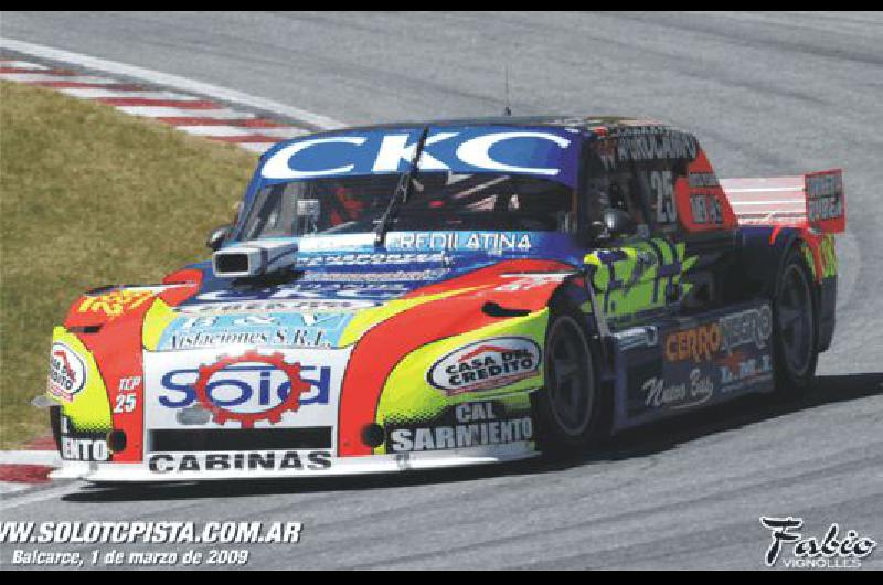 SebastiÃ�n CiprÃ©s larga hoy la 3Âª final del TC Pista desde la 19na fila Gentileza SoloTCPista 