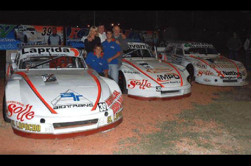 El sÃ�bado pasado en Ferro se mostraron por primera vez los tres Ford del RCV CompeticiÃ³n del TC Pista Mouras Miguelangel 