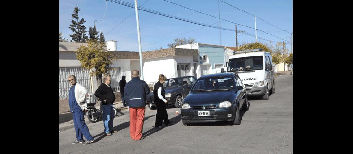 A media maÃ±ana la esquina de Fassina y Lamadrid fue escenario de un choque Marcelo Kehler 