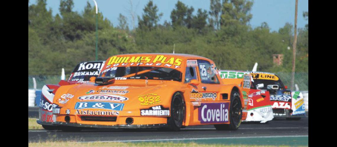 SebastiÃ�n CiprÃ©s (Ford) tomÃ³ parte del primer parcial del TC Pista que mostrÃ³ varios accidentes Gentileza SoloTCPista 