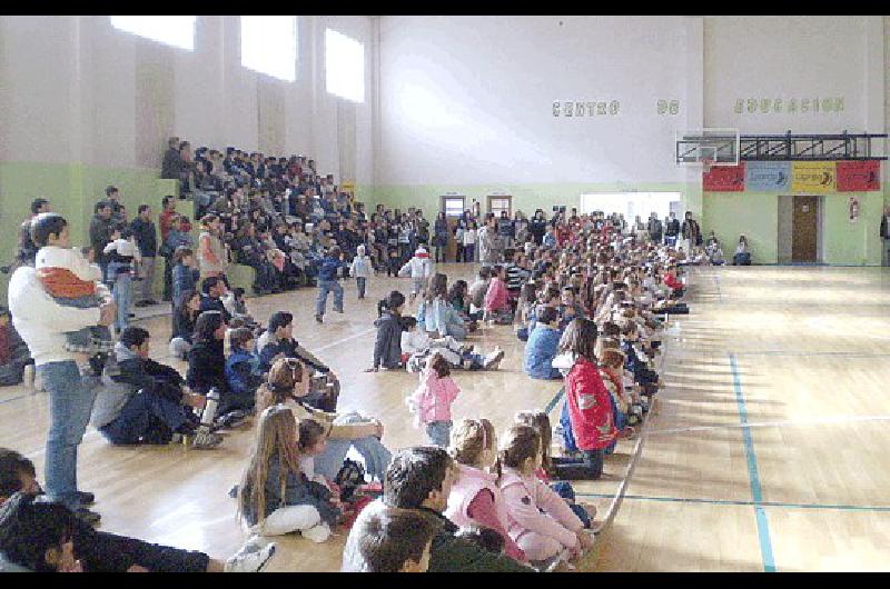 La actividad concluyÃ³ en el CEF NÂº 8 Foto Municipalidad de Laprida 