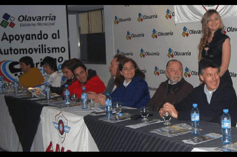 Margarita Arregui por el gobierno municipal Luis MarÃ­a CajÃ©n por el AMCO y Hugo Paoletti por APAT participaron del lanzamiento Miguelangel 