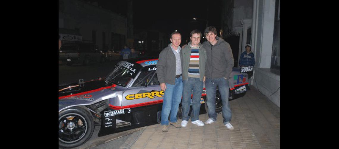 Jorge Bodanza SebastiÃ�n CiprÃ©s y Josito Di Palma participaron la semana pasada de una cena donde presentaron el Chevrolet 