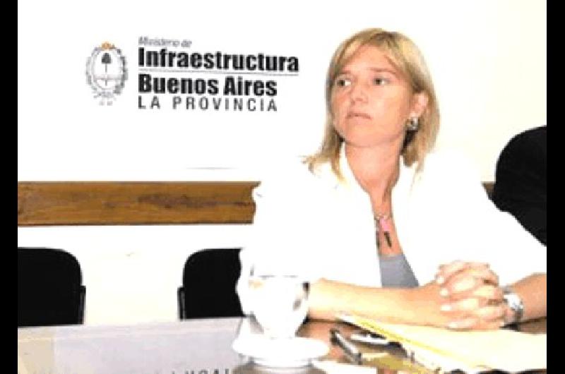 La ministra de Infraestructura Cristina Alvarez RodrÃ­guez Prensa 