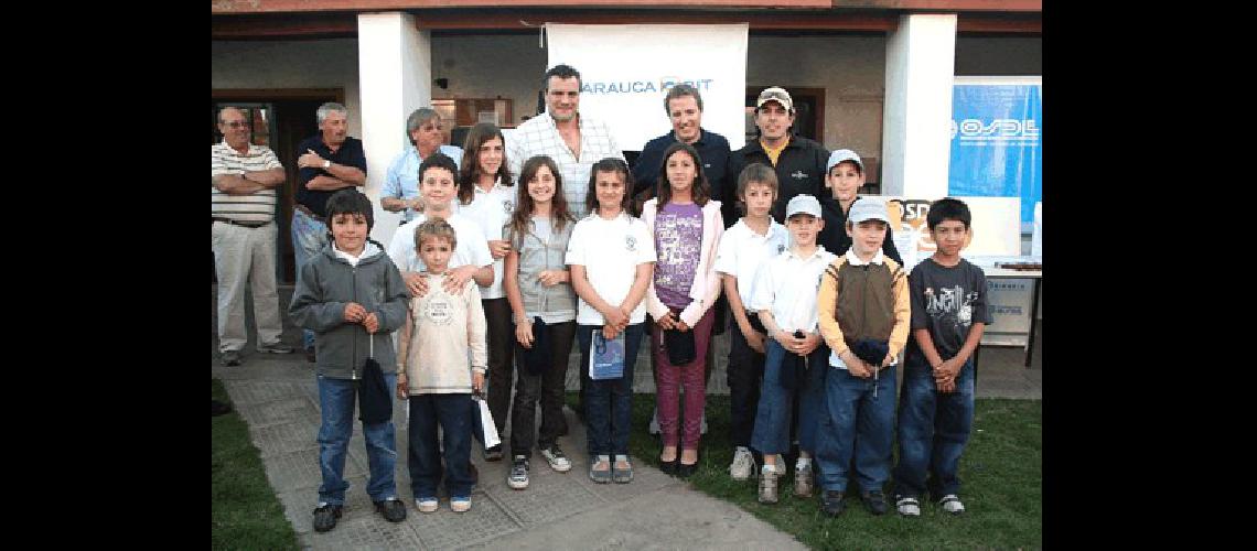 Los chicos de la escuela de golf jugaron su primer torneo de septiembre Carlos RamÃ­rezarchivo 