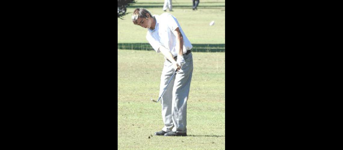 El golfista juvenil Juan Manuel GarcÃ­a Pinto volviÃ³ a ganar en un torneo de larga distancia Archivo 