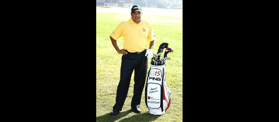 Angel Pato Cabrera marcha 21Âº en Estados Unidos AFP 