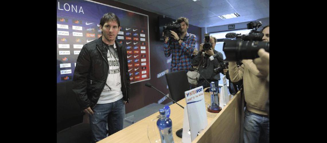 Lionel Messi fue distinguido por la revista France Football AFP 