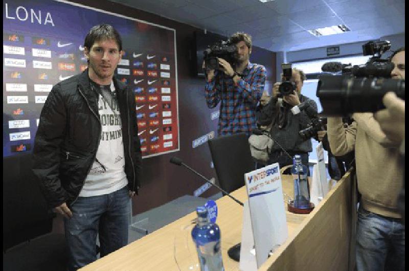 Lionel Messi fue distinguido por la revista France Football AFP 