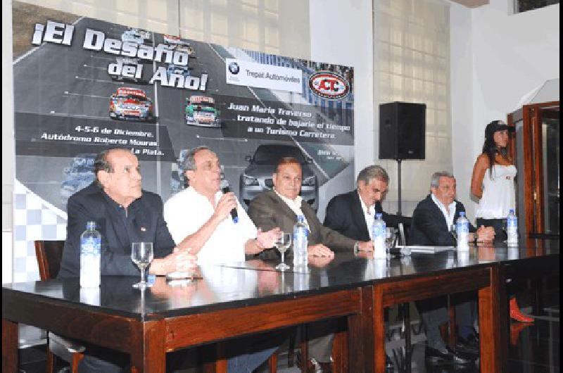 RubÃ©n Gil Bicella Juan MarÃ­a Traverso Oscar Aventin Sergio Trepat y Hugo Mazzacane en la presentaciÃ³n del DesafÃ­o del AÃ±o Prensa ACTC 