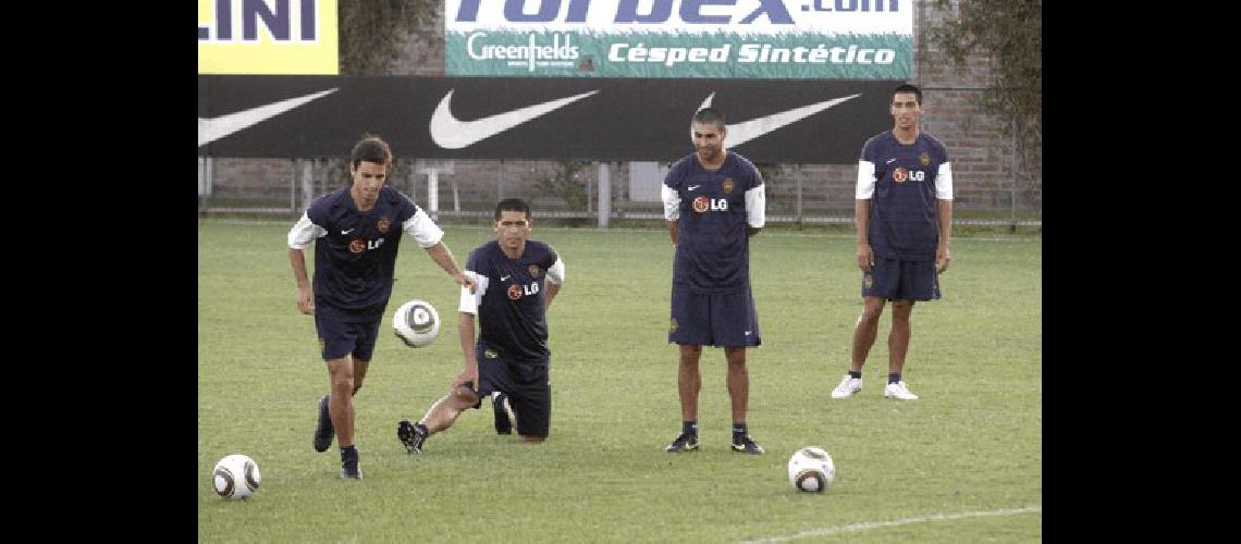 Boca Juniors se entrenÃ³ ayer de cara al compromiso de esta tarde ante Racing Club AFP 