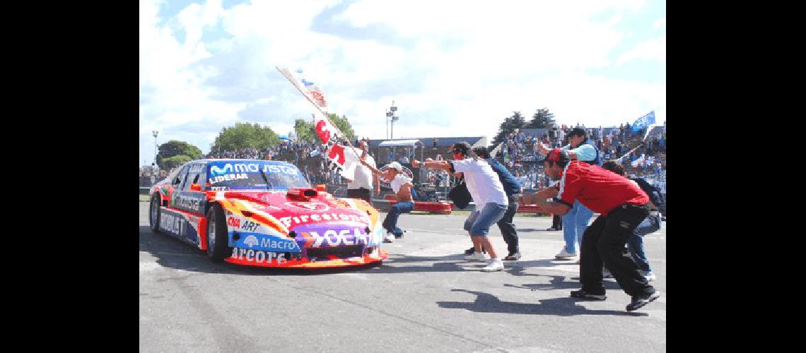 Christian Ledesma obtuvo la carrera de Buenos Aires y ahora es el puntero del campeonato con 59 puntos Gentileza Prensapro  J Villagra 