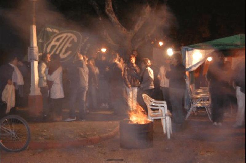 ATE ha ganado espacio en la representaciÃ³n gremial entre los trabajadores municipales Durante los dÃ­as mÃ�s fuertes del conflicto realizaron el acampe en la plaza San MartÃ­n Agencia 