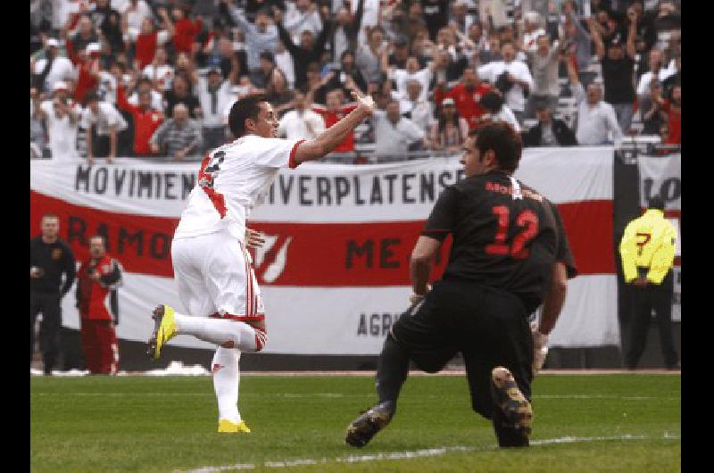 Rogelio Funes Mori hizo dos goles para el equipo de Cappa DyN 