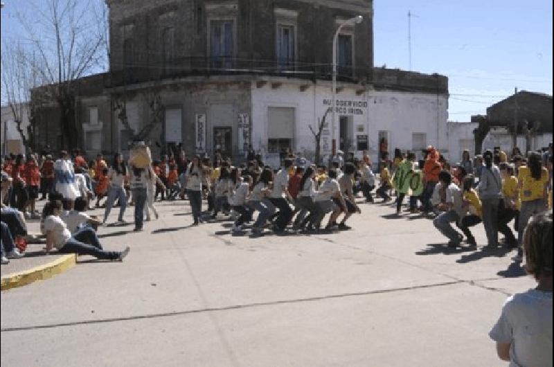 Los chicos festejaron con todo su diacutea