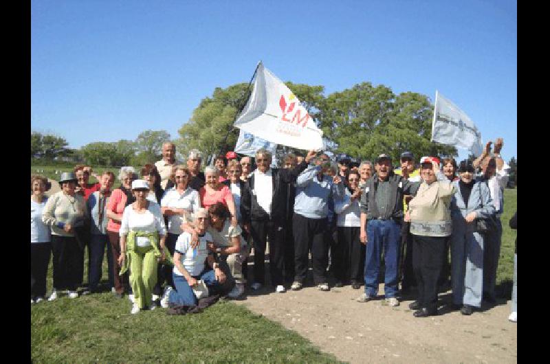 Los abuelos disfrutaron en la vecina ciudad Prensa 