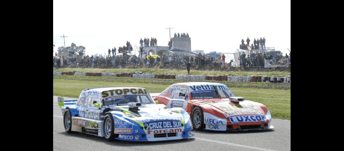 Una imagen de la Ãºltima competencia del TC Hasta ahora OlavarrÃ­a no tiene fecha en 2011 Archivo