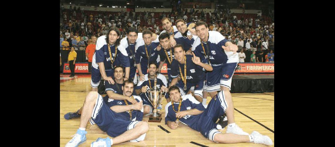 En el Torneo PreolÃ­mpico de Las Vegas la Argentina se clasificÃ³ para los Juegos de Beijing 2008 con Sergio HernÃndez como DT Archivo 