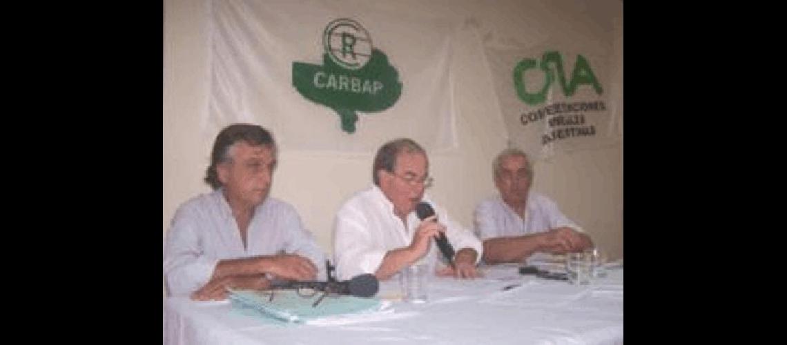 La Mesa de Carbap se reuniÃ³ en Dorrego 