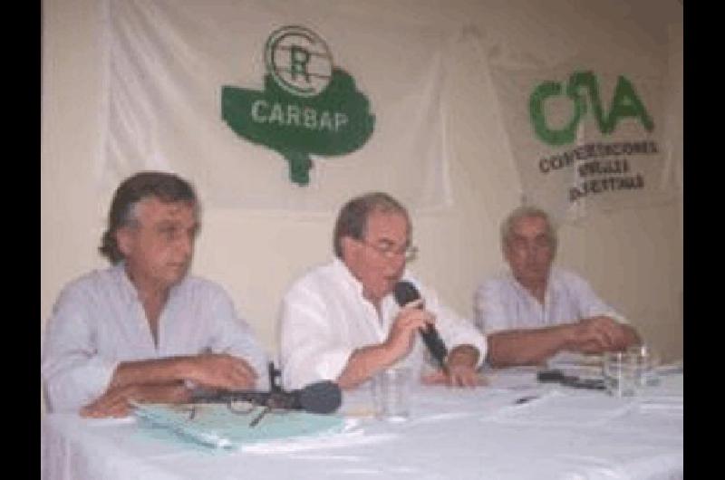 La Mesa de Carbap se reuniÃ³ en Dorrego 