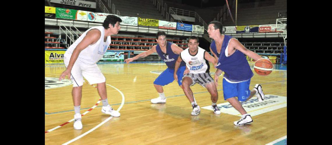 El equipo de Irineo Galli trabajÃ³ duro en la semana con la mente puesta en el partido de esta noche ante los neuquinos Marcelo Kehler 