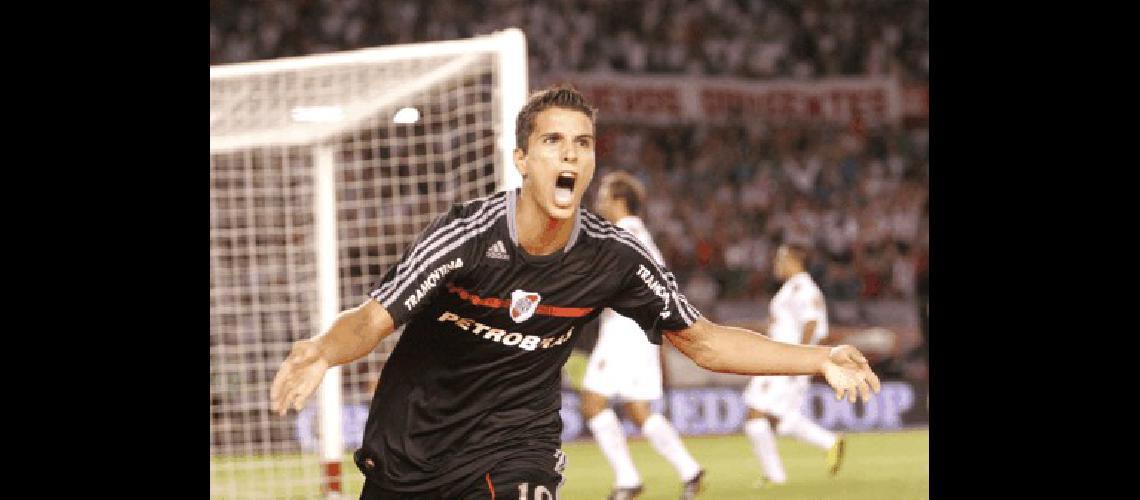 Erik Lamela anotÃ³ el primer gol de River Plate ante HuracÃn DyN 