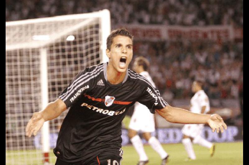 Erik Lamela anotÃ³ el primer gol de River Plate ante HuracÃn DyN 