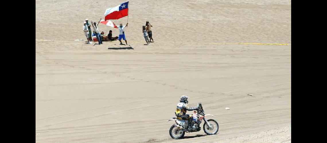 El desierto de Chile representa el mayor abandono de los pilotos Archivo  Lucas Pagano 