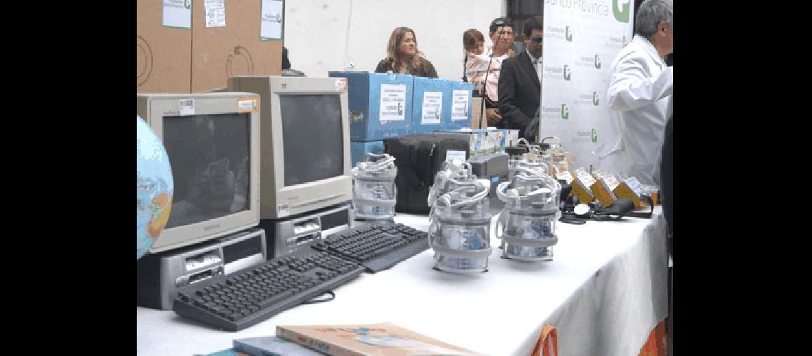 La FundaciÃ³n Bapro y el Ministerio de Salud llegaron con donaciones para el sistema sanitario 