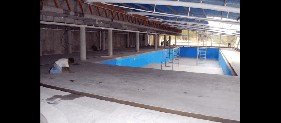 La pileta cubierta de nataciÃ³n estÃ� prÃ�cticamente terminada Es otro de los grandes proyectos de Estudiantes 