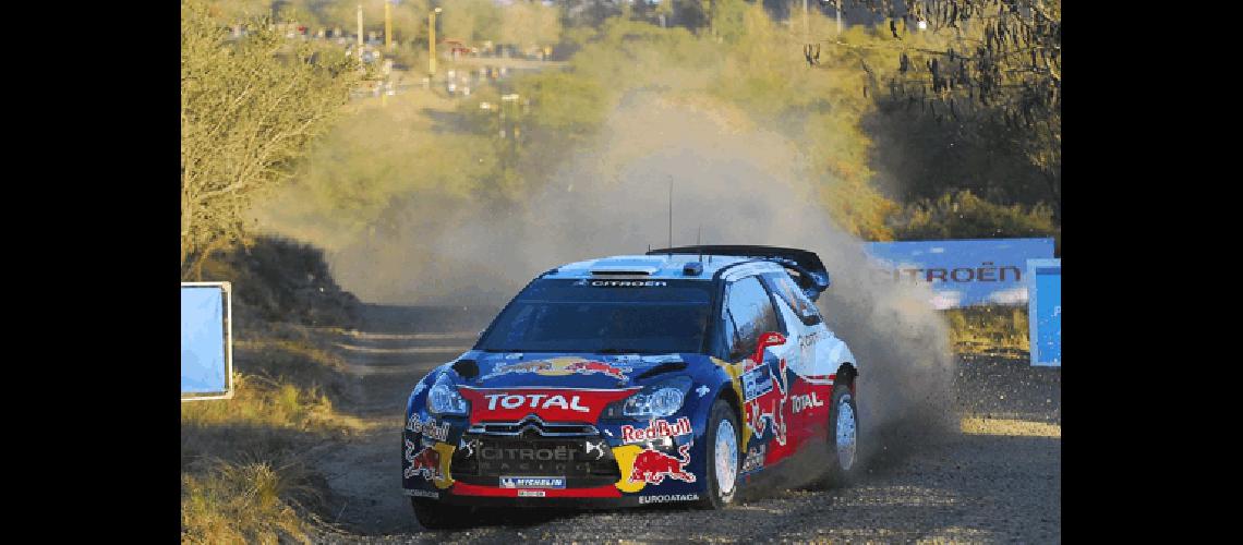 Sebastien Loeb ya marcha lÃ­der en CÃ³rdoba TÃ©lam 