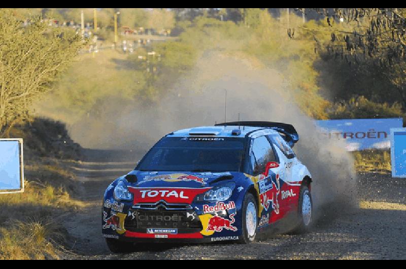 Sebastien Loeb ya marcha lÃ­der en CÃ³rdoba TÃ©lam 