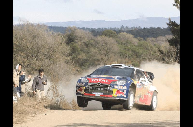 El francÃ©s Ogier pasÃ³ al frente TÃ©lam 