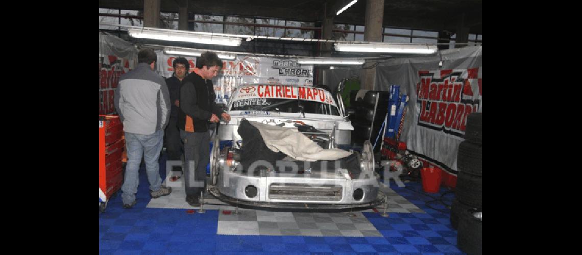 Laborda girÃ³ poco bajo la lluvia y el UR Racing decidiÃ³ guardar el Chevrolet para la carrera Gentileza DarÃ­o Gallardo 