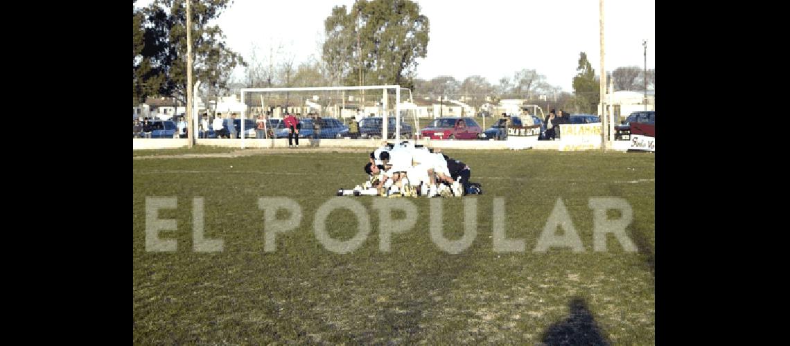 A festejar el triunfo Veneciano acaba de sellar el definitivo 2 a 0 